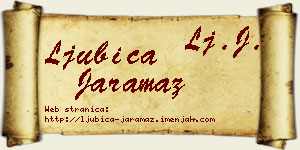 Ljubica Jaramaz vizit kartica